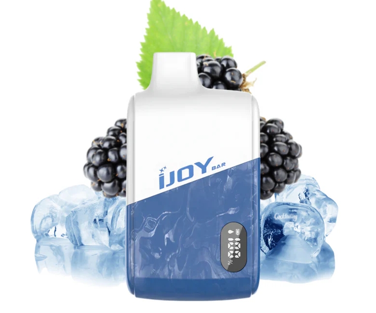 iJOY Bar IC8000 8000 Puffs Vape - Bromb&aelig;ris: Den Ultimative Smagsoplevelse i Danmarks Vape-Landskap